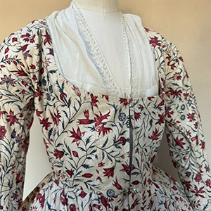 RARE Indian Chintz Robe