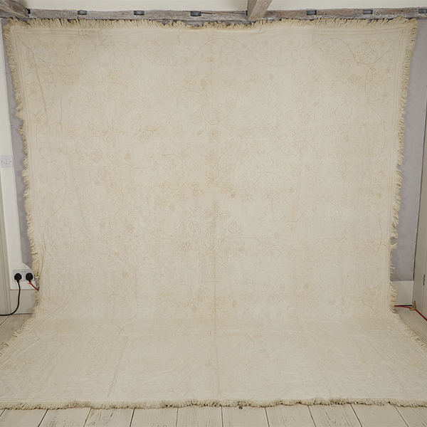 Large Knotted Coverlet