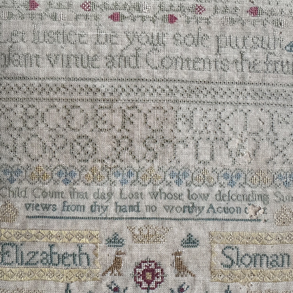 Elizabeth Sloman's Sampler