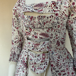 French Printed Caracao  1760s