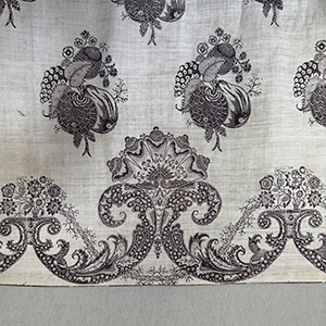 Hand Block Skirt mid 18th c
