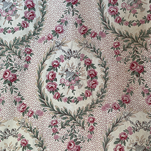 Printed Curtains Edwardian c 1910