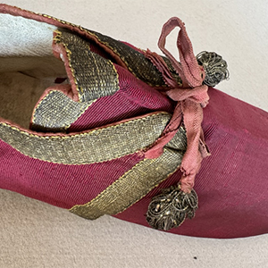 Italian Liturgical Shoes 18th/early 19thc