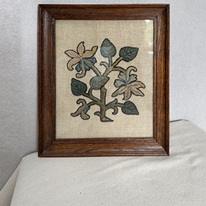 Aquilegia Embroidery Charles II, c1660