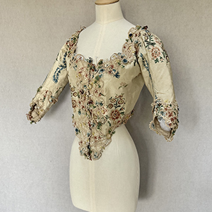 Brocade Caracao mid 18th c