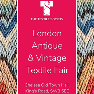 TS Antique Textile Fair Sunday 12 October