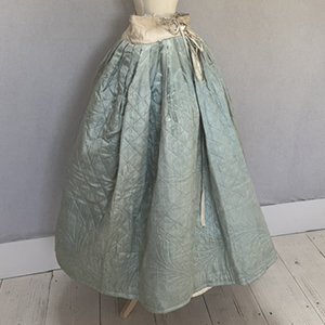 Silk Quilted Petticoat