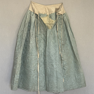 Silk Quilted Petticoat