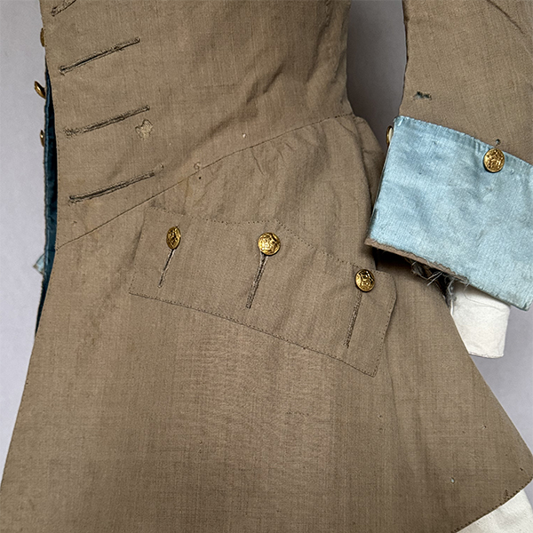 Rare Georgian Riding Habit 1720-50