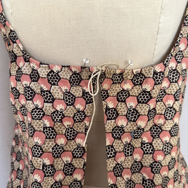 Caraco patchwork print