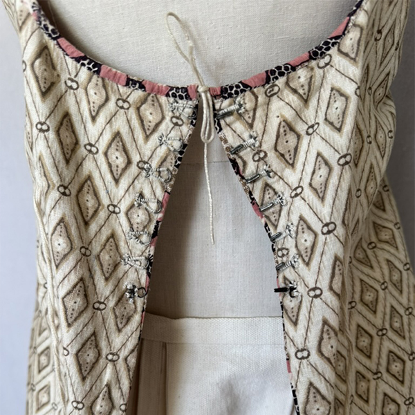 Caraco patchwork print