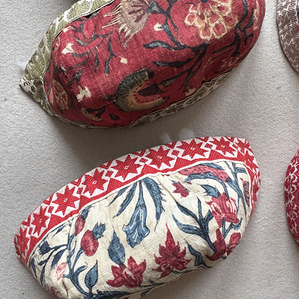 Indian Chintz Bonnets