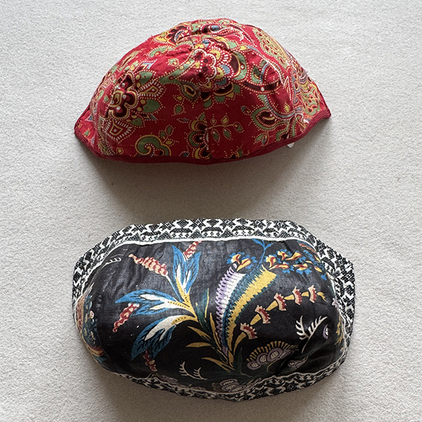Indian Chintz Bonnets