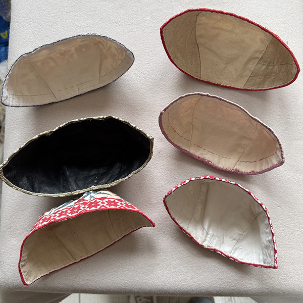 Indian Chintz Bonnets