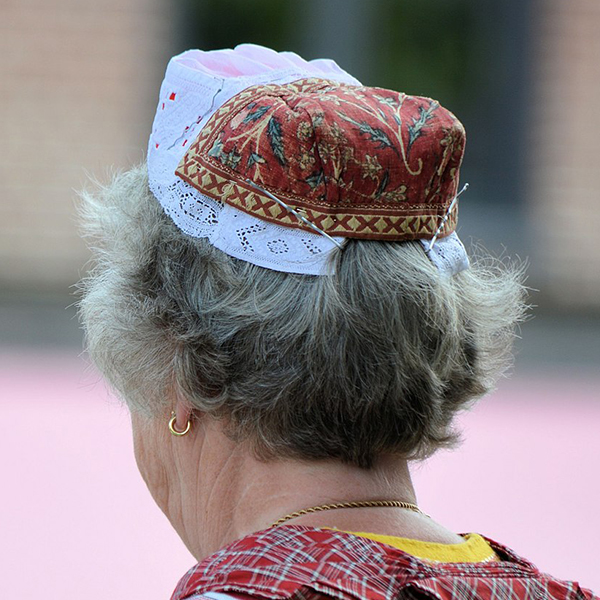 Indian Chintz Bonnets