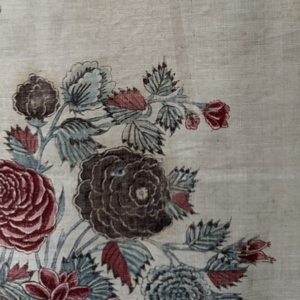 Indian Chintz Cornucopia Panel 