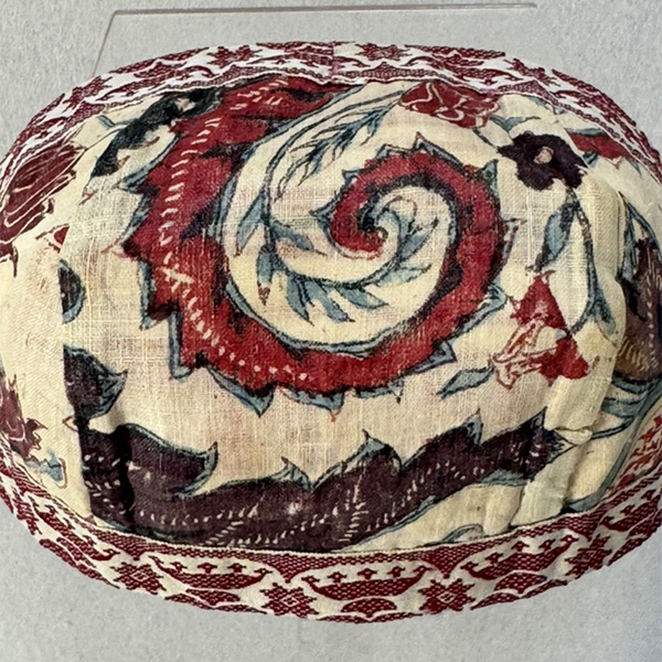 Indian Chintz Cap