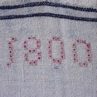 Rare Dated Blanket c 1800