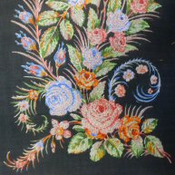 Printed shawl 1840's