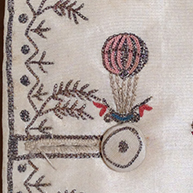 Very Rare French Ballooning Waistcoat 1784