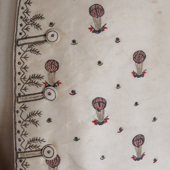 Very Rare French Ballooning Waistcoat