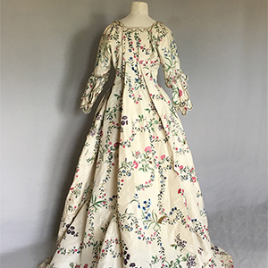 Hand Painted Chinese Gown