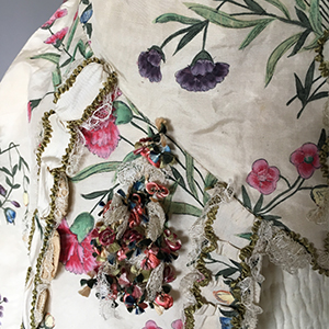 Hand Painted Chinese Gown