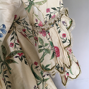 Hand Painted Chinese Gown