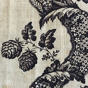 Copperplate Dress Print