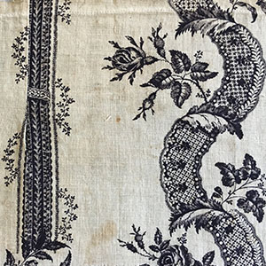 Copperplate Dress Print