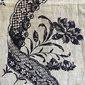 Copperplate Dress Print