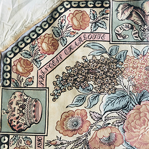 Rare Hand Block Patchwork Centre