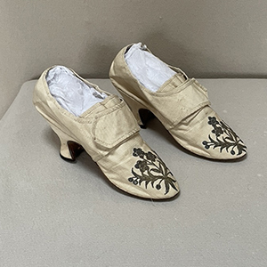 Louis Heel Shoes 1770-80s