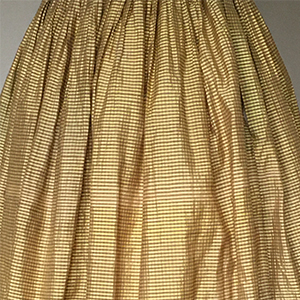 Indian Silk Skirt Later 18th century