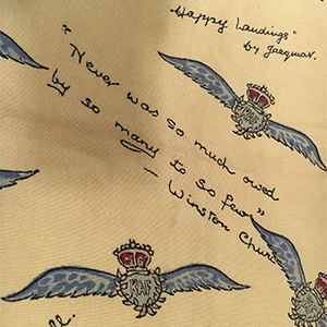 Happy Landings Scarf by Jacqmar