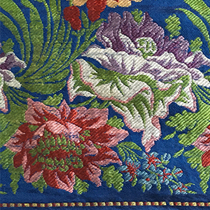 Spitalfields Blue Silk