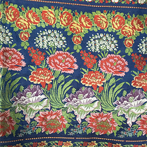Spitalfields Blue Silk