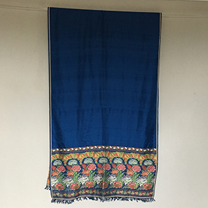 Spitalfields Blue Silk