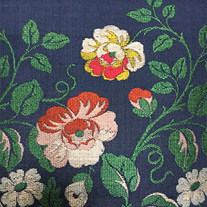 Spitalfields Blue Silk