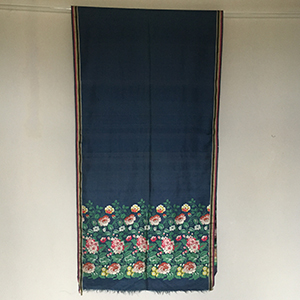 Spitalfields Blue Silk