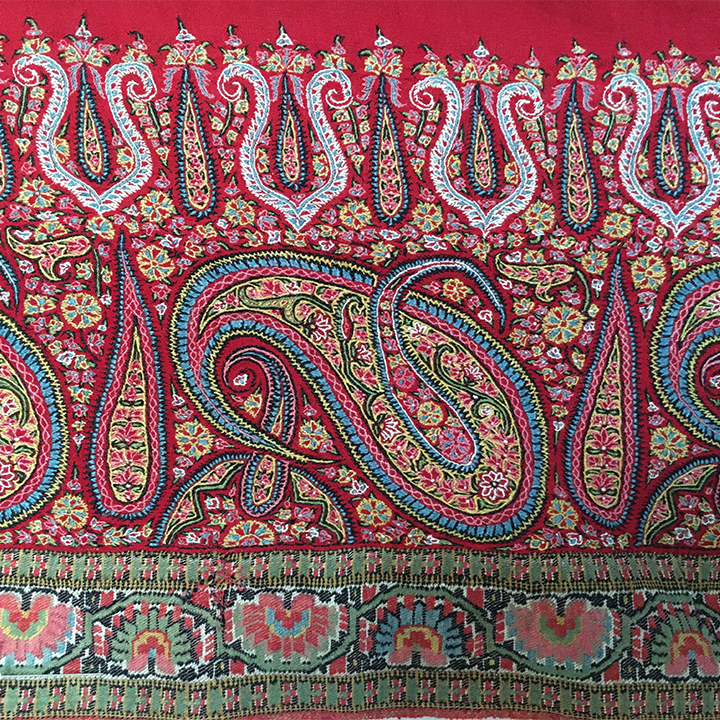 Kashmir Embroidered Shawl