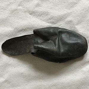 Man's Leather Shoe Late 15th/early 16thc
