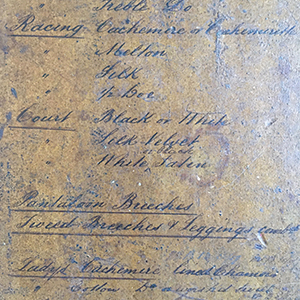 RARE Tailor's Price Boards