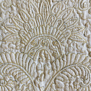 Cord Quilted Stomacher
