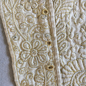Cord Quilted Stomacher