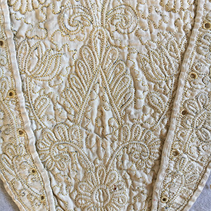 Cord Quilted Stomacher