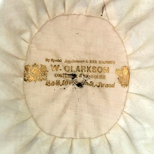 Willy Clarkson Wigmaker's Hat Last quarter 19th century