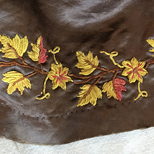 Chenille Embroidered