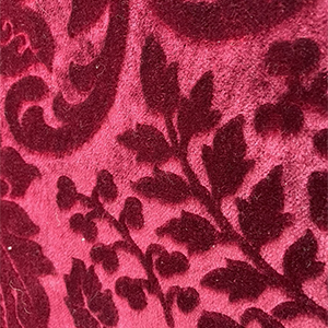 11m Crimson Cut Velvet