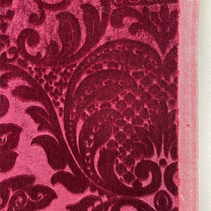 11m Crimson Cut Velvet